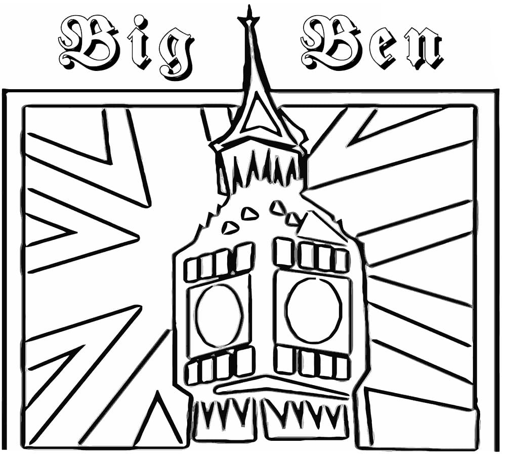 Big Ben Printable