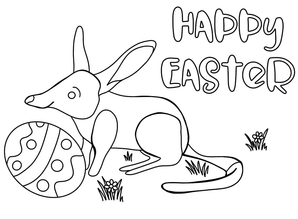 Bilby and Easter Egg