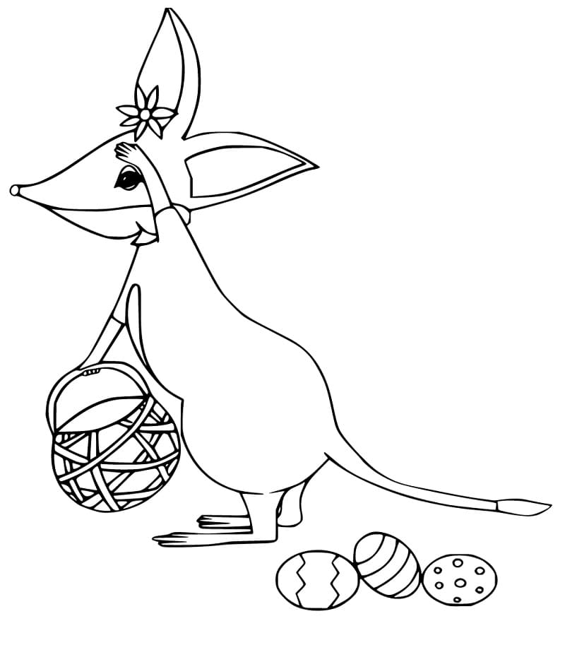 Bilby and Easter Eggs