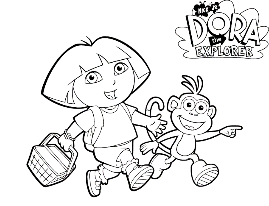 Boots And Dora Printable S7a45
