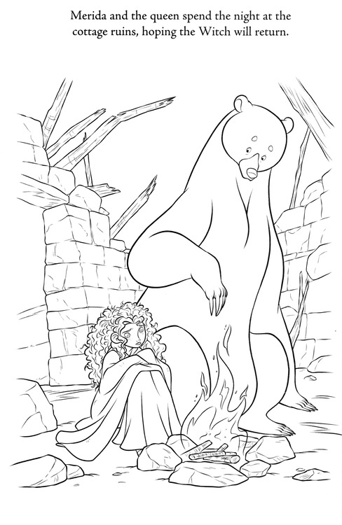 Brave Coloring Sheet Coloring Page