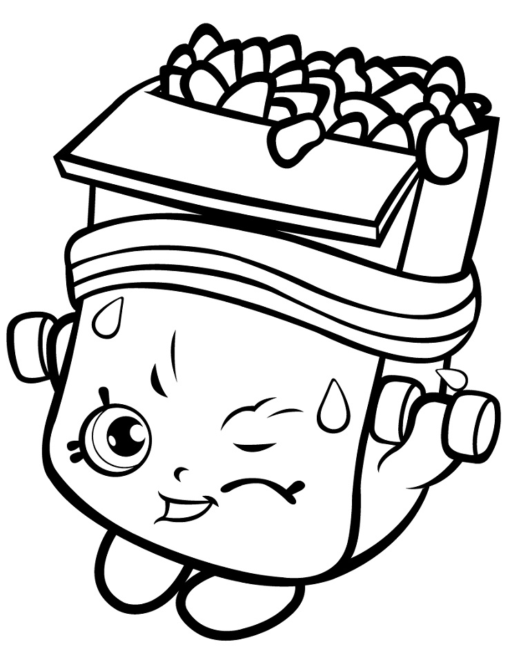 Breaky Crunch Coloring Page