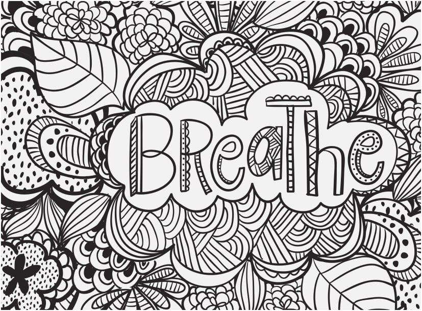 Breathe Coloring Page