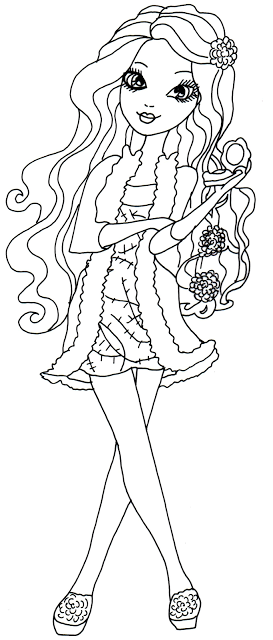Briar Beauty Getting Fairest Coloring Page