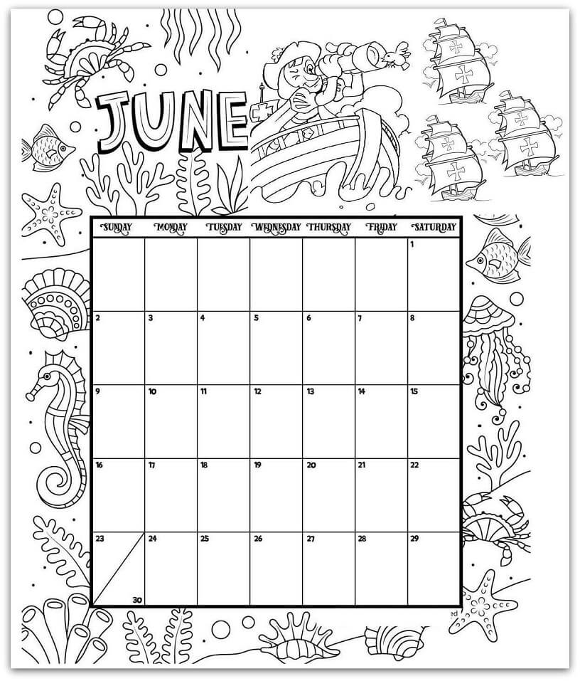 Calendar June 2