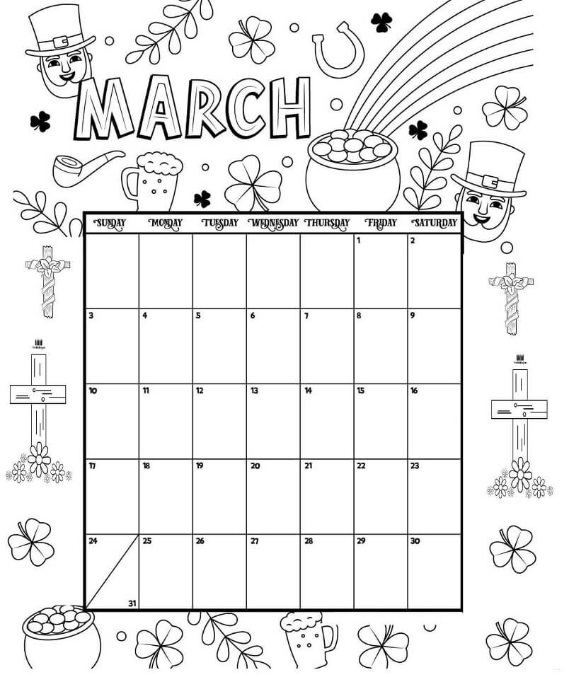 Calendar March