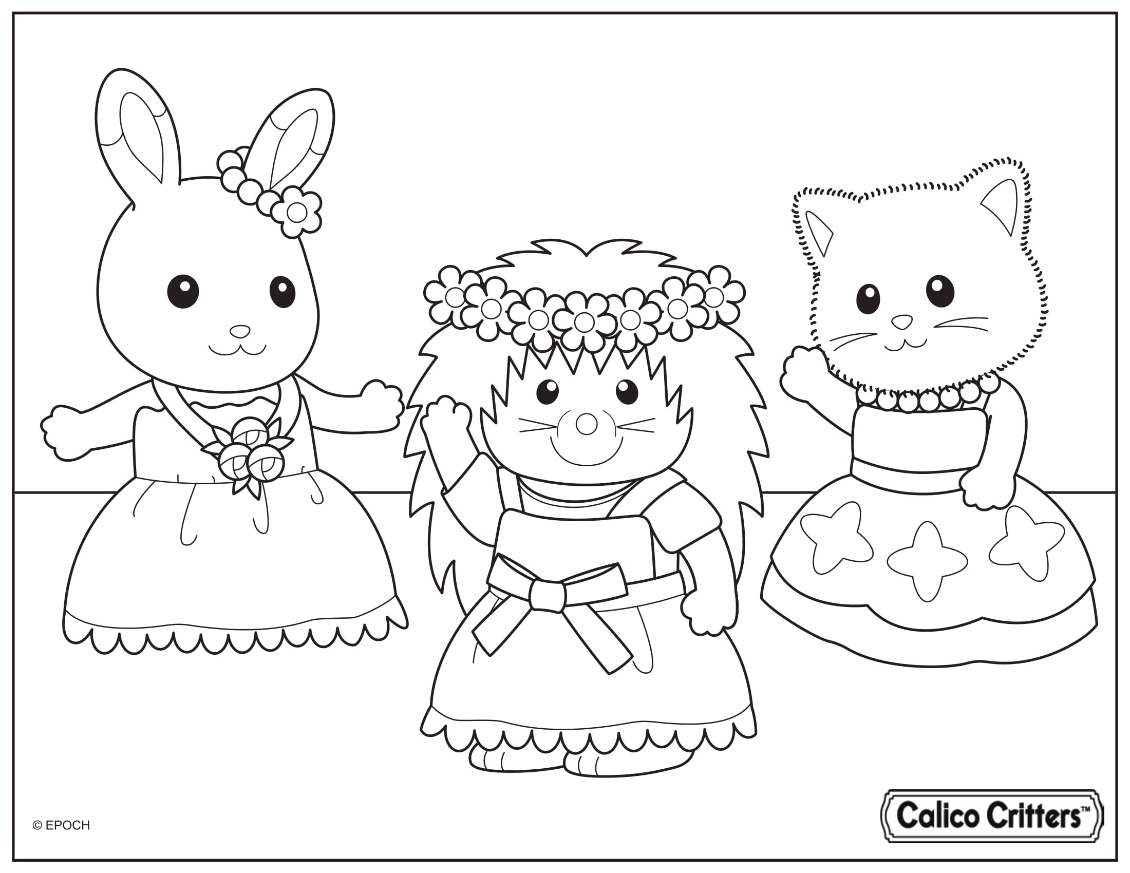 Calico Critters Dance Party Time