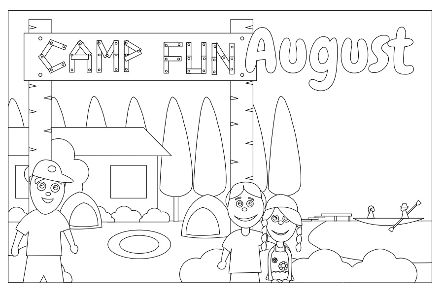 Camp Fun in August