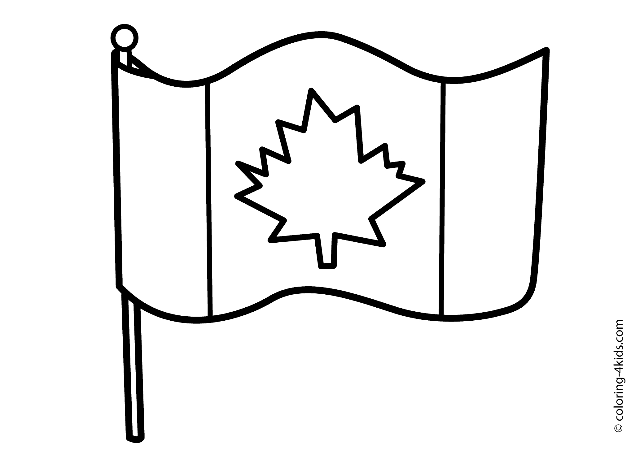 Canada Flag Simple