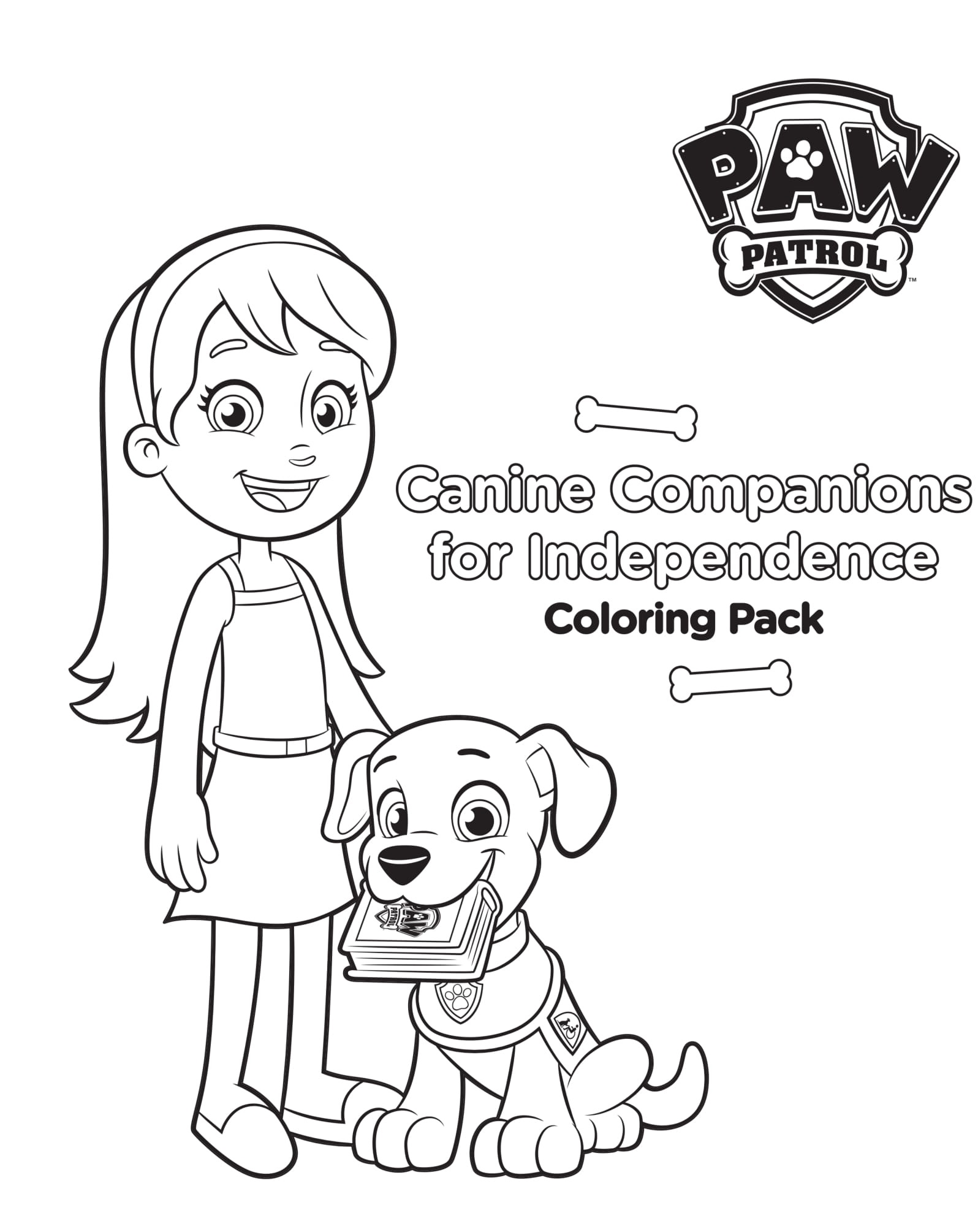 Canine Companions For Independence Coloring Page