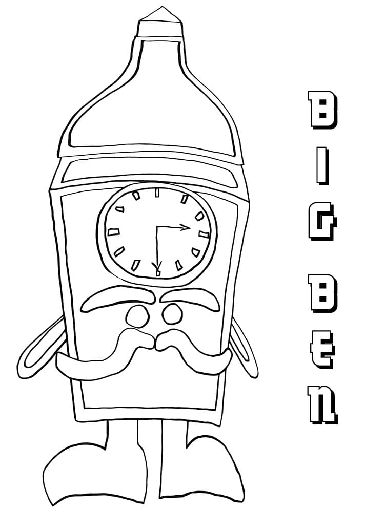 Cartoon Big Ben