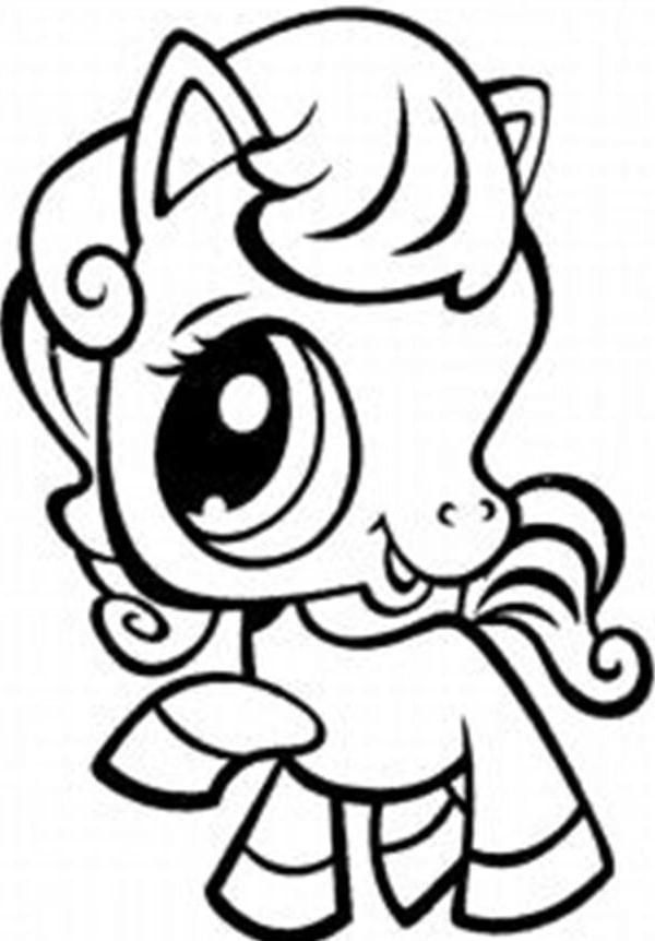 Cartoon Horse Se8bb Coloring Page