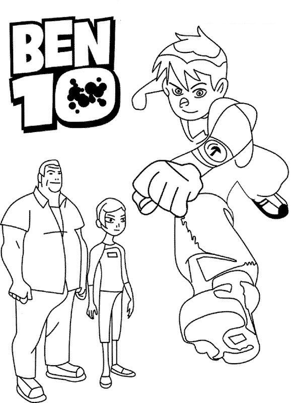 Cartoon S Printable Ben 10