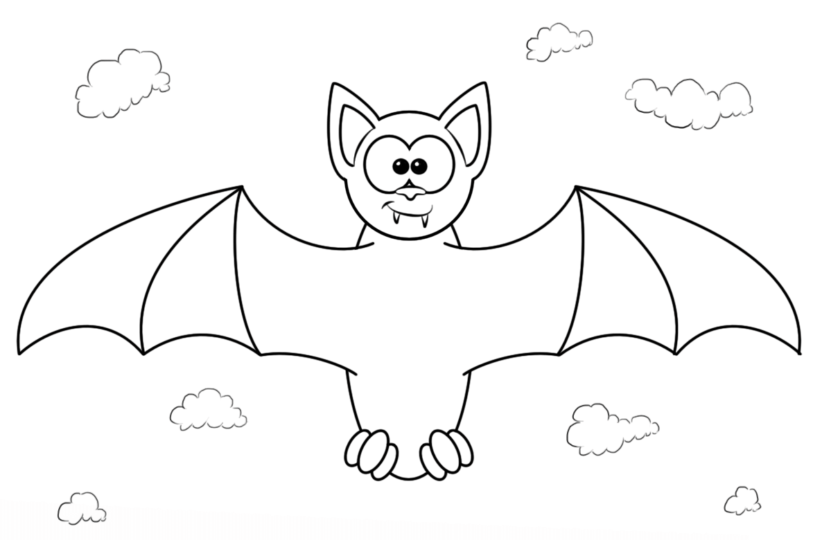 Cartoon Vampire Bat Halloween (1)