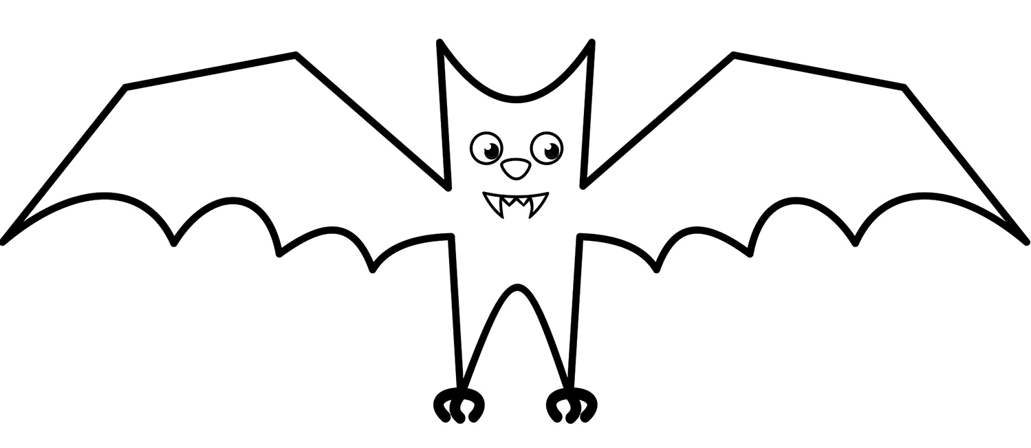 Cartoon Vampire Bat Halloween