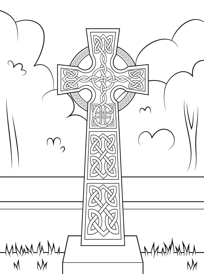 Celtic Cross with Ornament