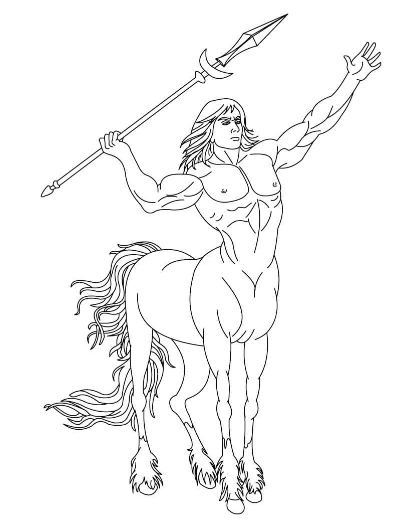 Centaur with Spear