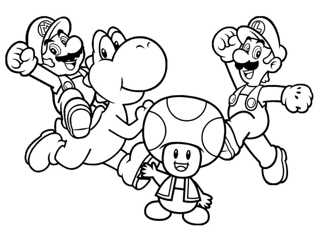Characters from Mario
