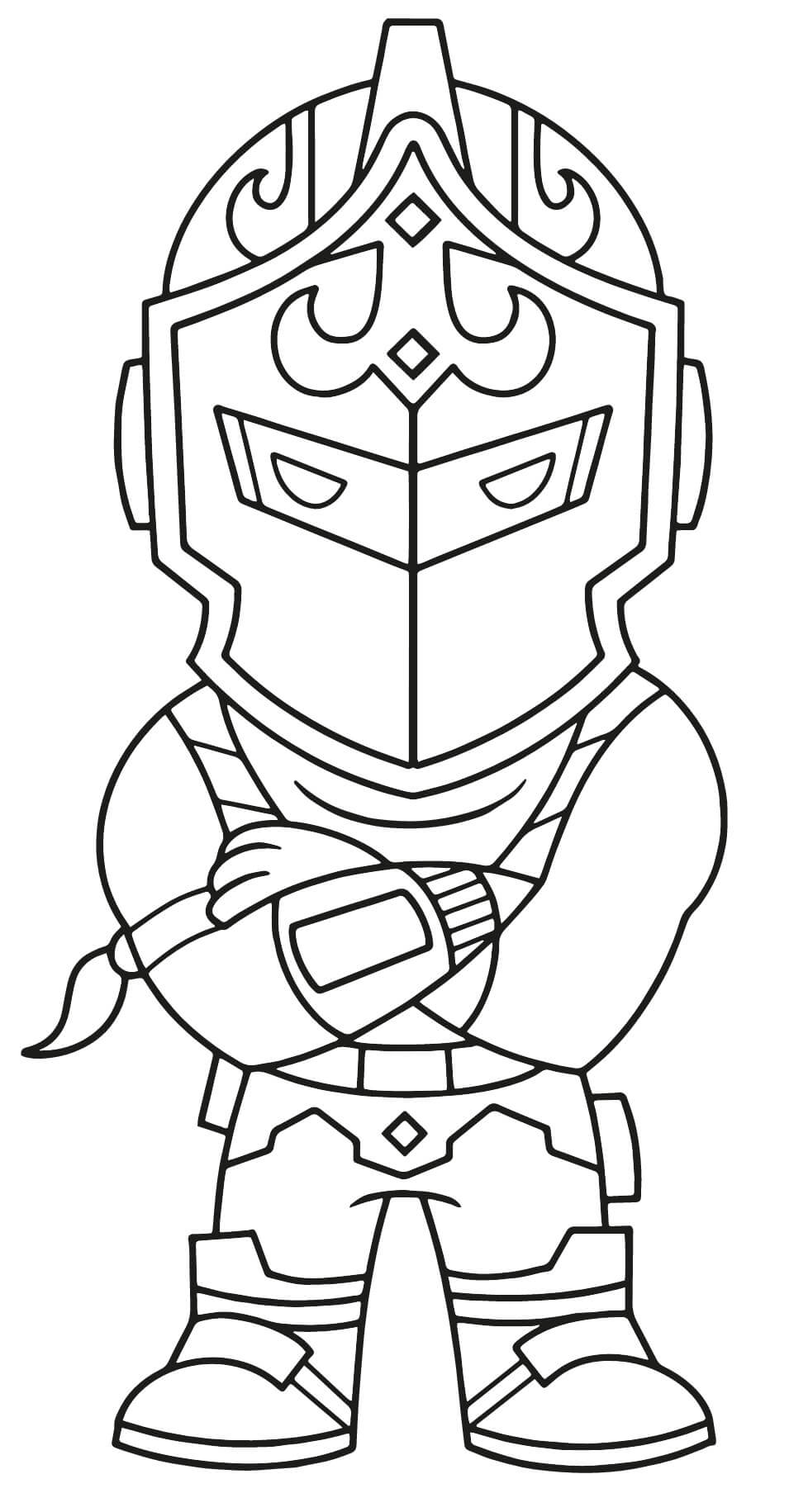 Chevalier Ultime Coloring Page