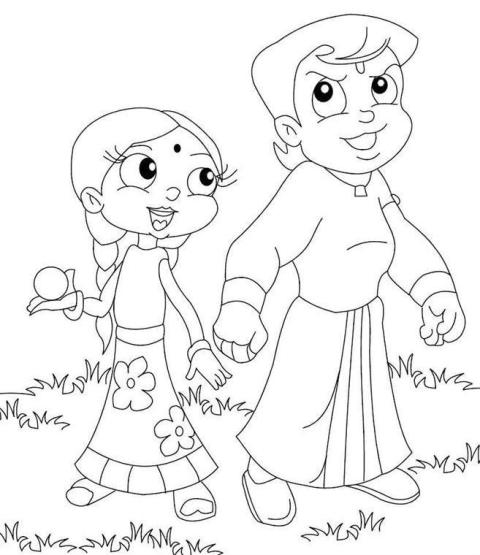 Chhota Bheem And Krishna Kids