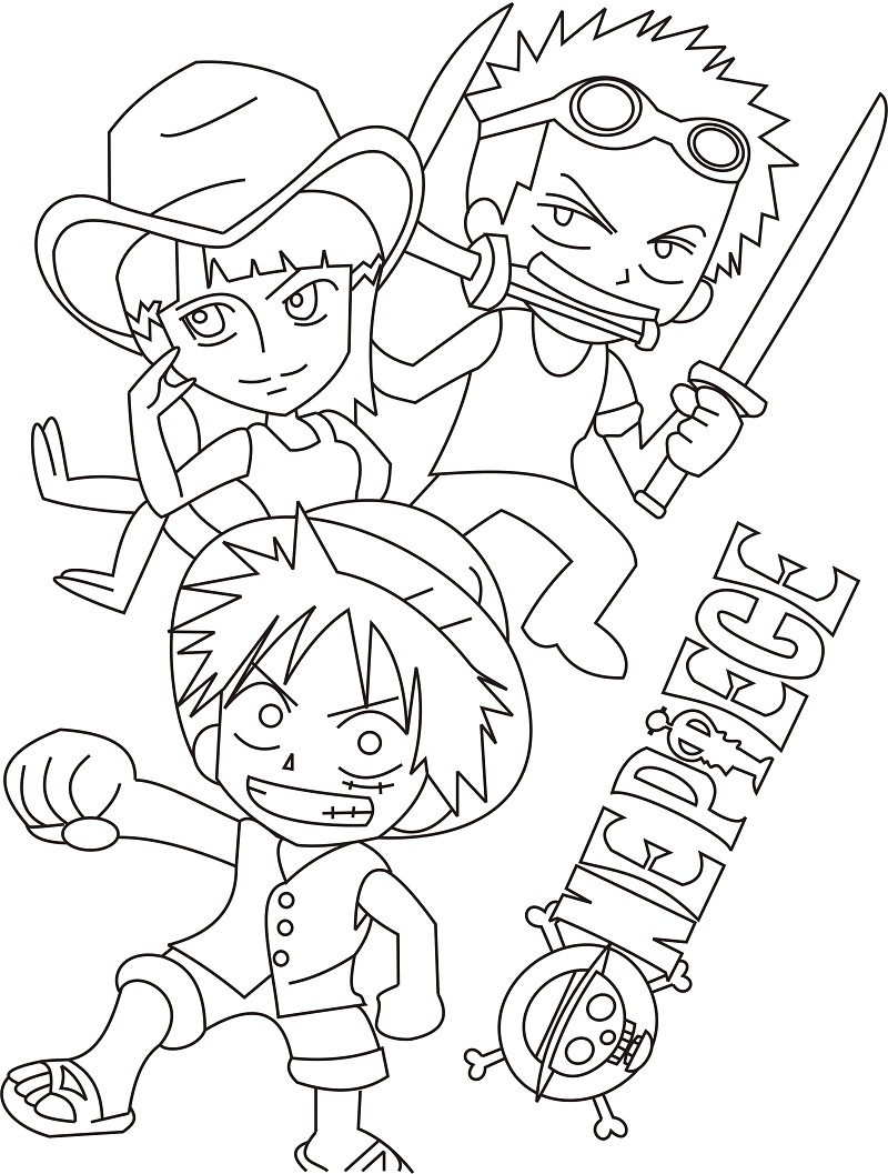 510  One Piece Coloring Pages Online  HD