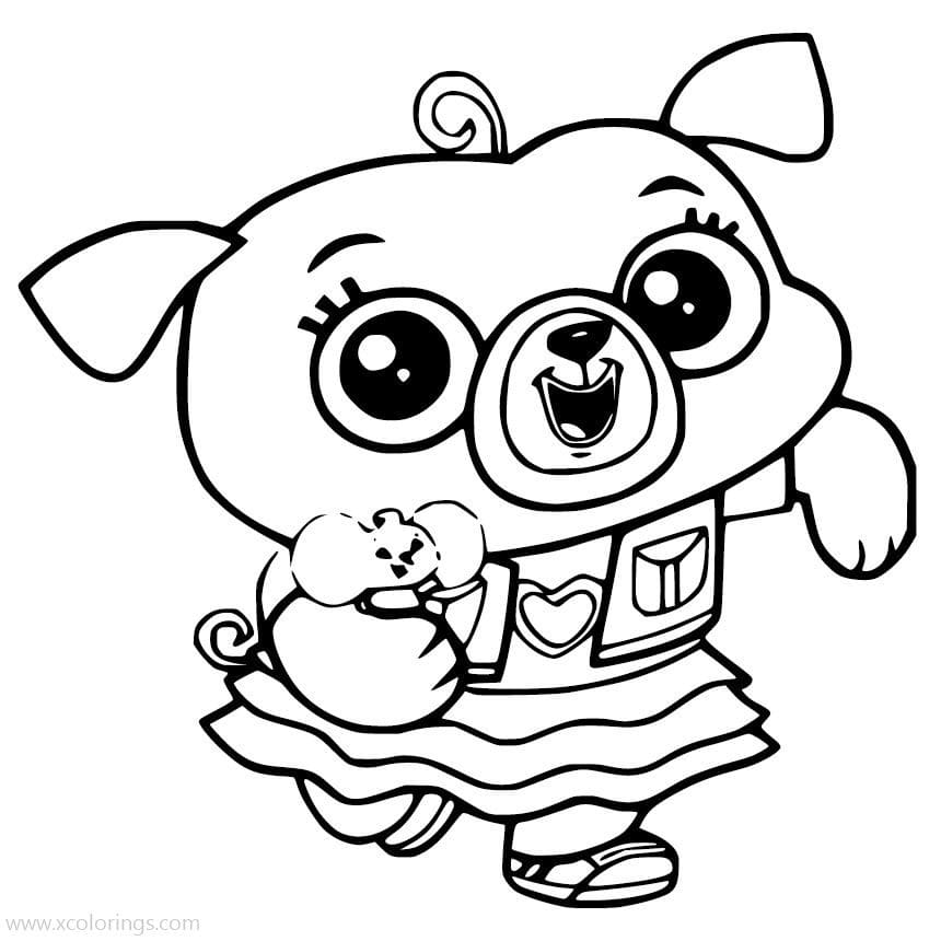 Chip and Potato 5 Coloring Page