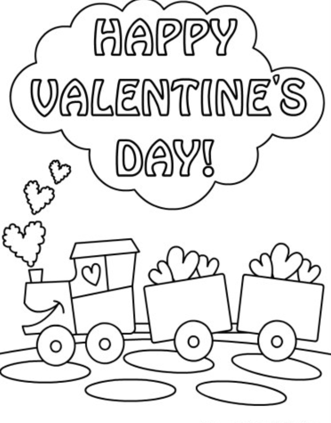 Choco Train Valentine