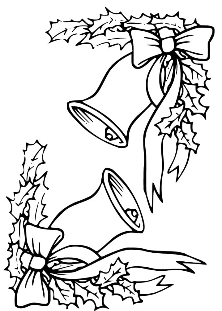 Christmas Bells 13 Coloring Page