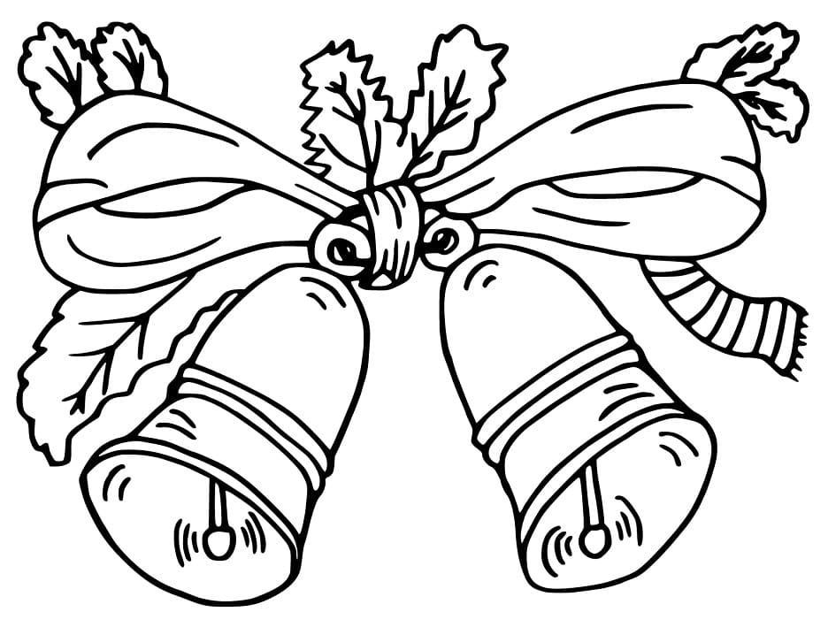 Christmas Bells 15 Coloring Page