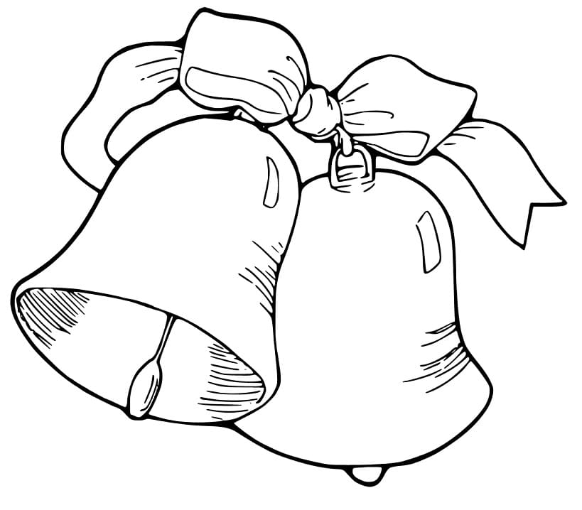 Christmas Bells 16 Coloring Page