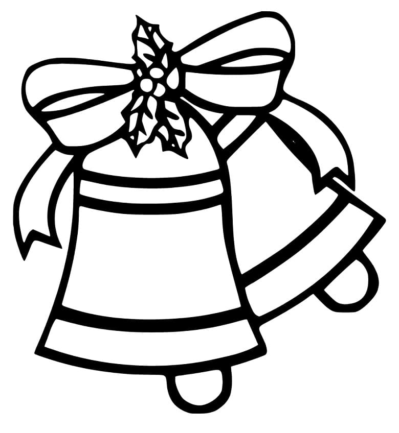 Christmas Bells 17 Coloring Page