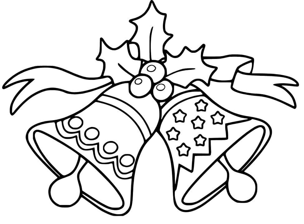 Christmas Bells 24 Coloring Page
