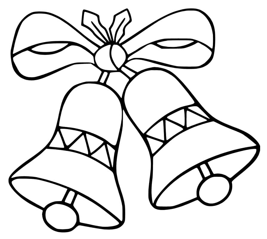 Christmas Bells 9 Coloring Page
