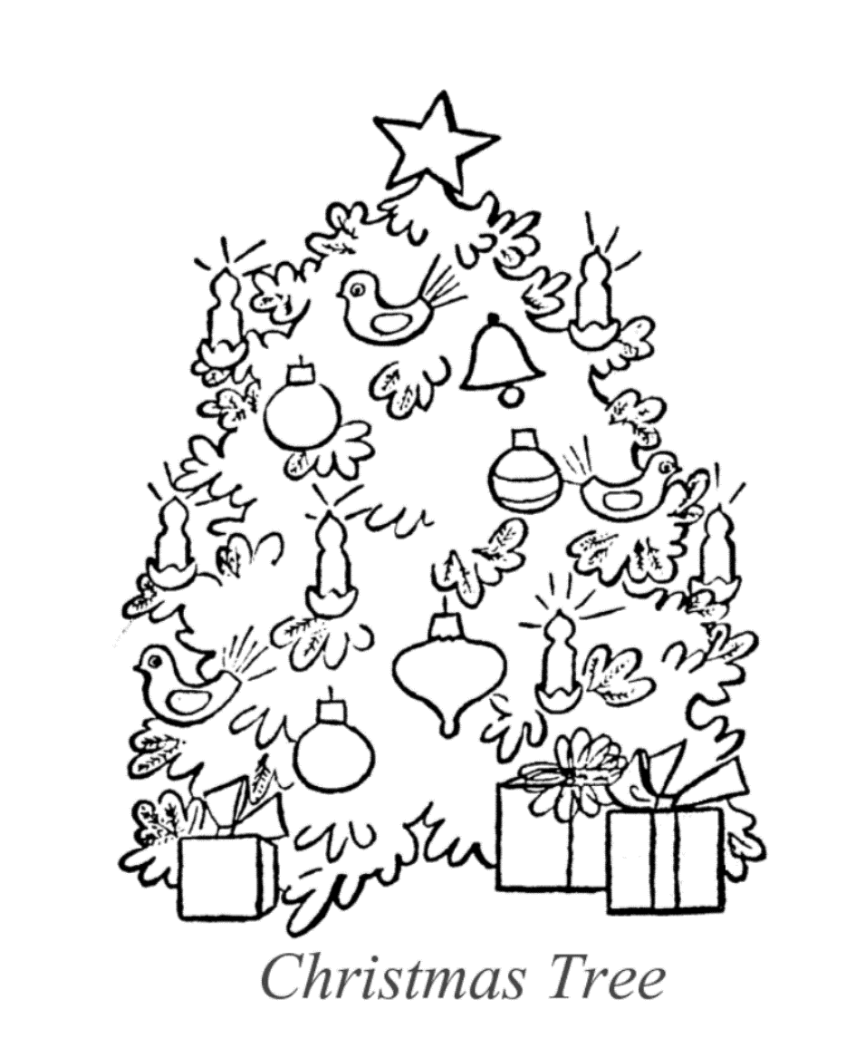 Printable Christmas Tree For Kids