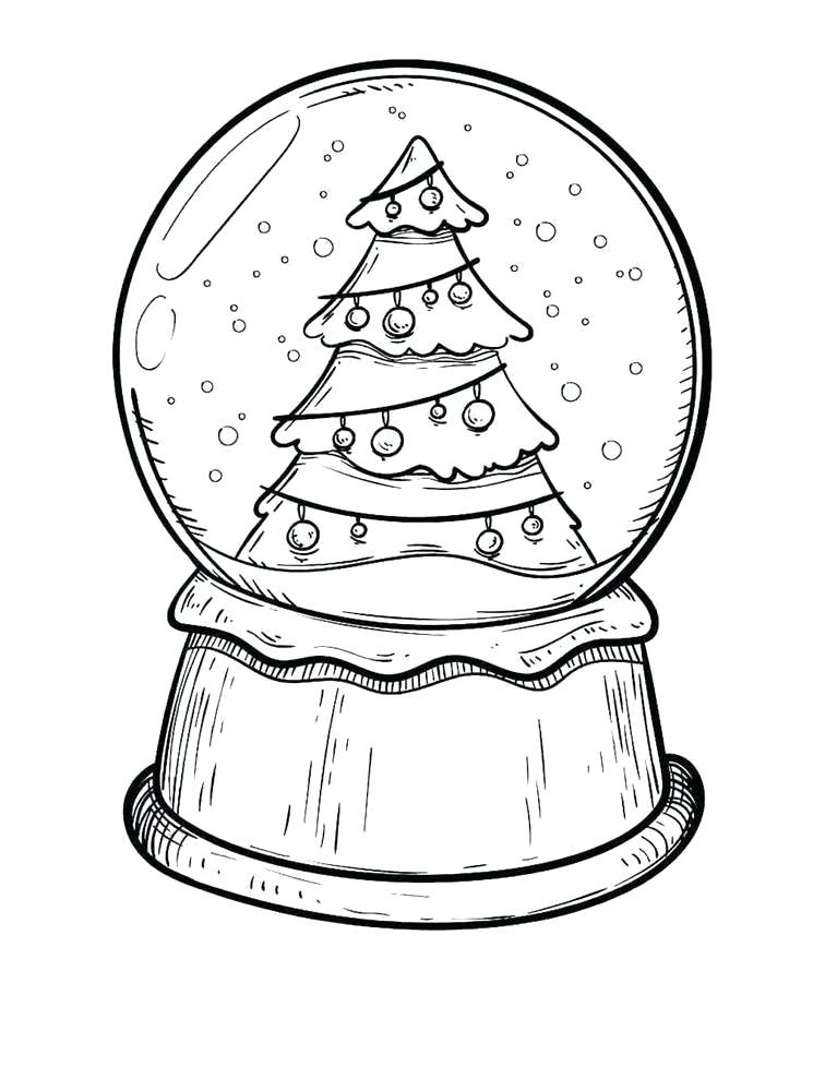 Christmas Tree Snowglobes