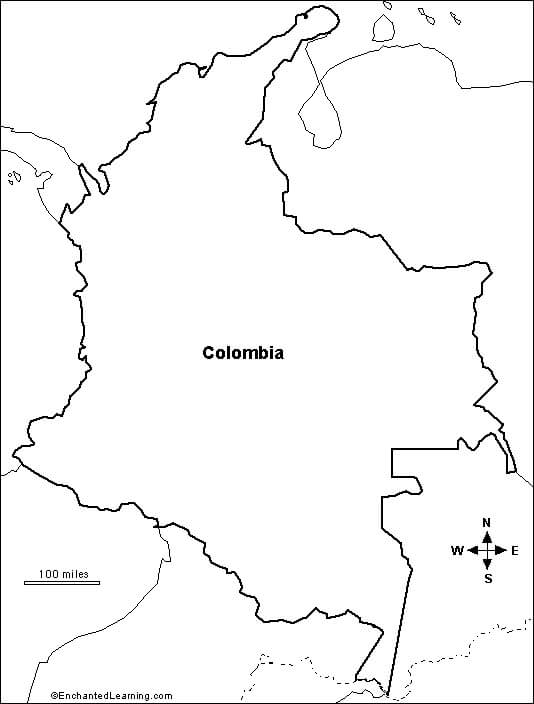 Colombia’s Map