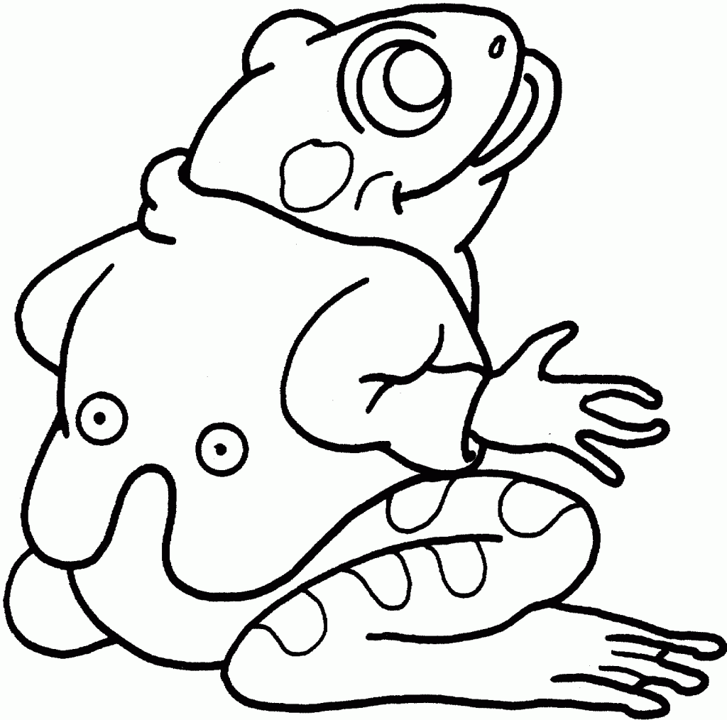 Coloring Frog Pages