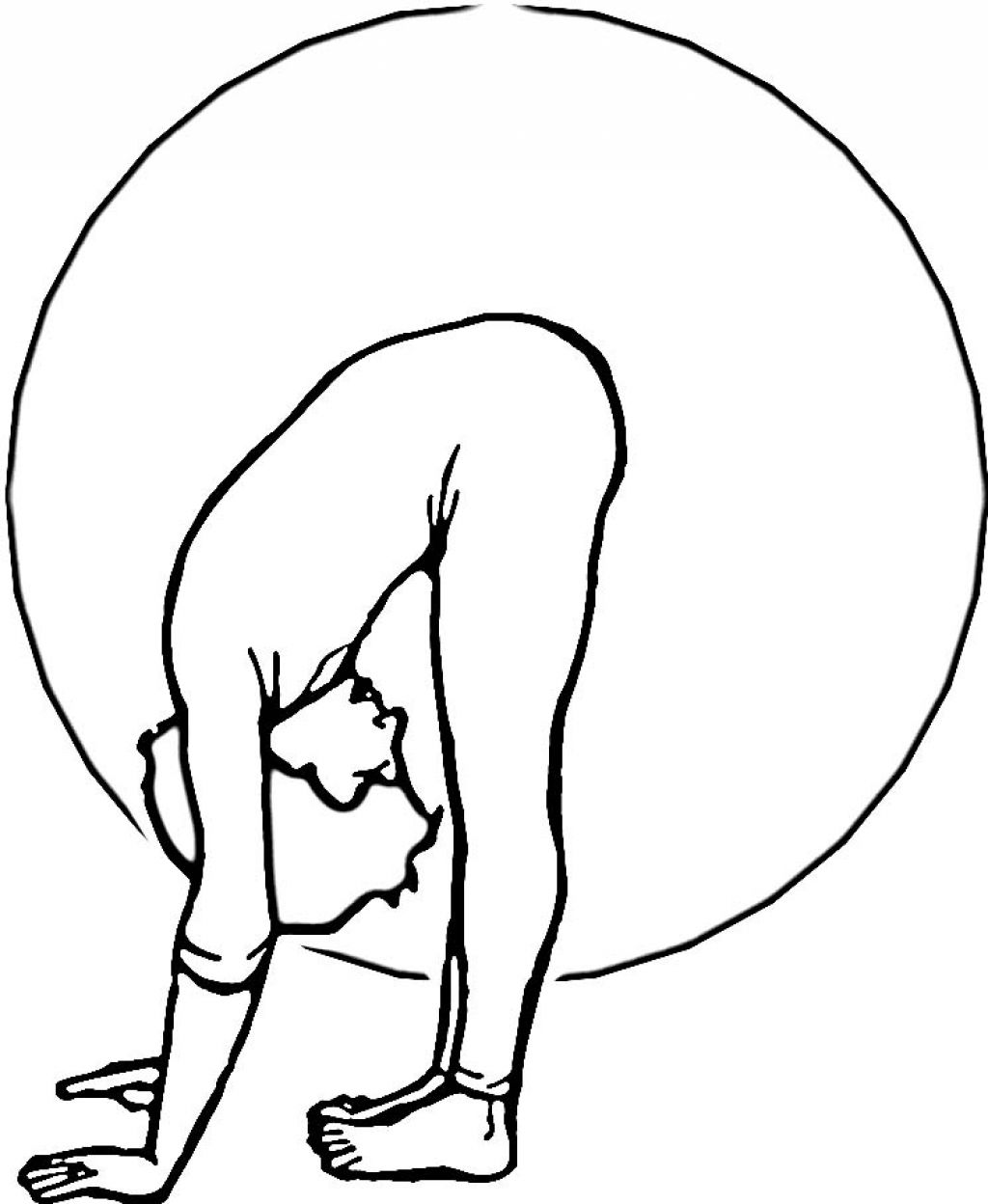 Coloring Pages For Kids Gymnastics Printable25cd