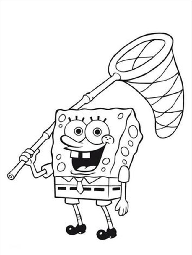 Coloring Pages For Kids Spongebob Cartoon684e Coloring Page