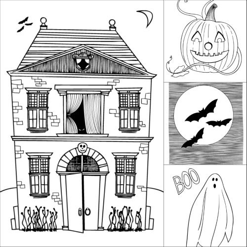 Coloring Pages Free Halloween To Print Out
