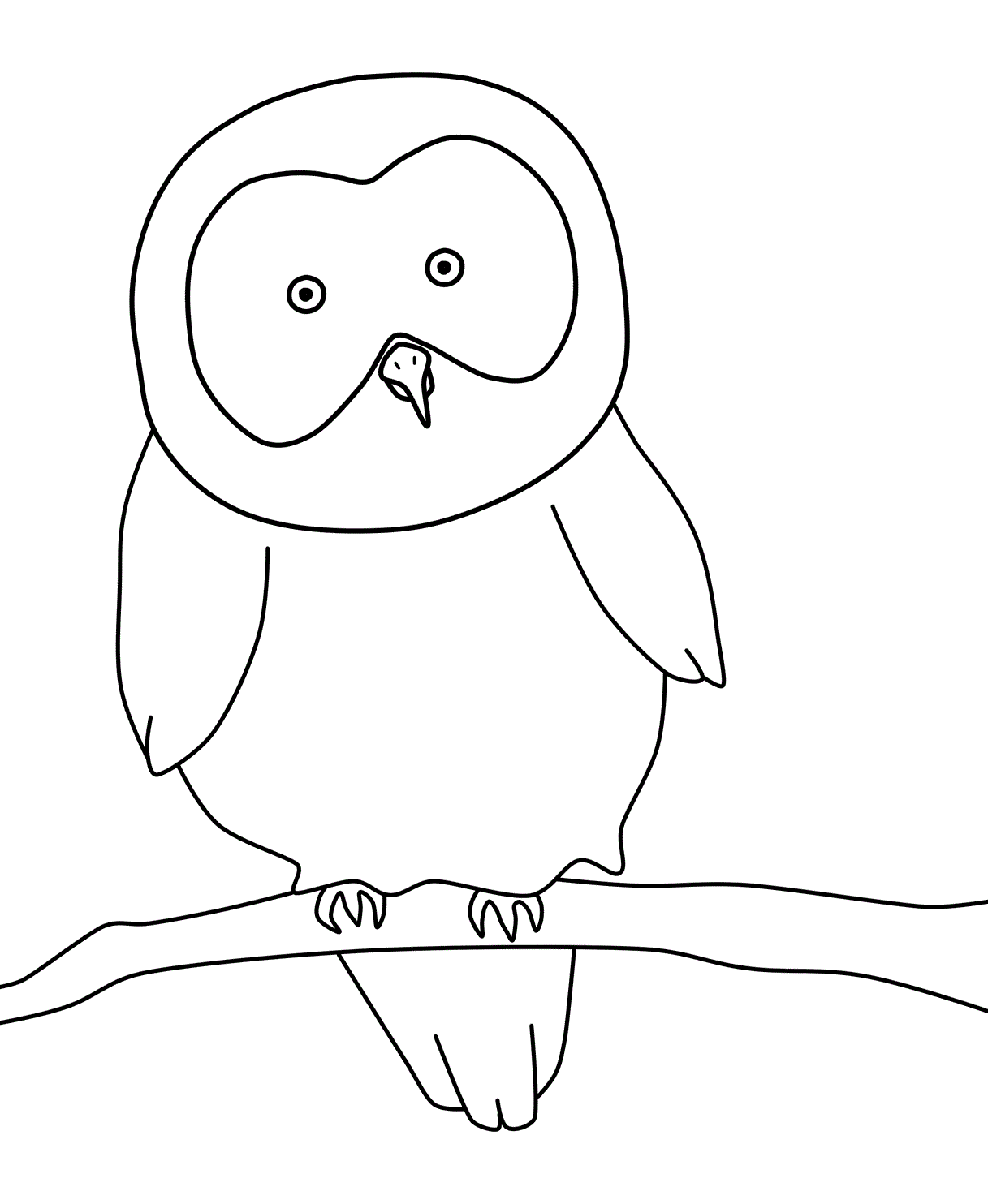 Coloring Pages of Owls