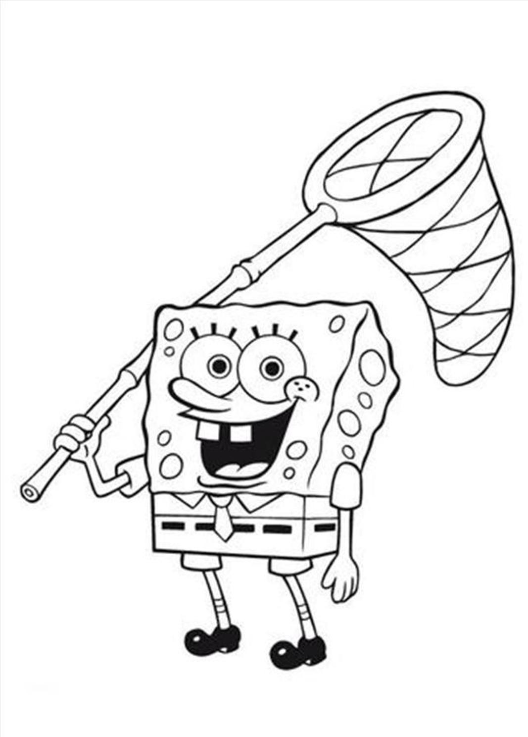 Coloring Pages Spongebob Fun