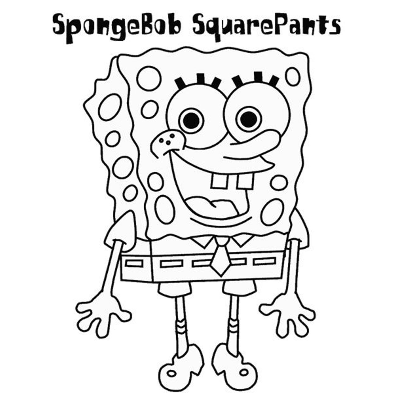 Coloring Pages Spongebob Squarepant Coloring Page