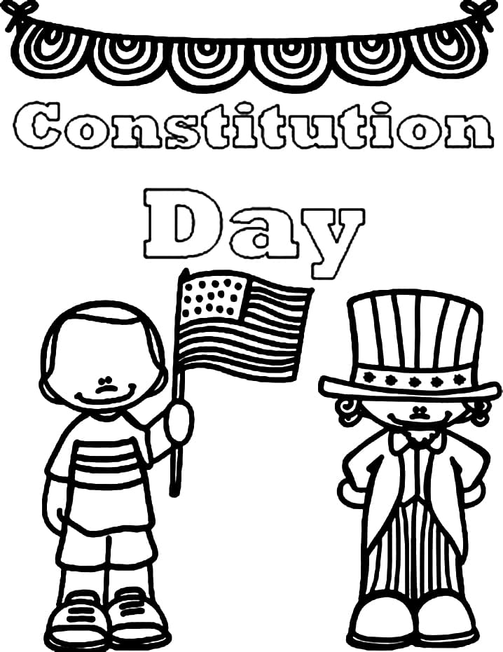 Constitution Day 2 Coloring Page