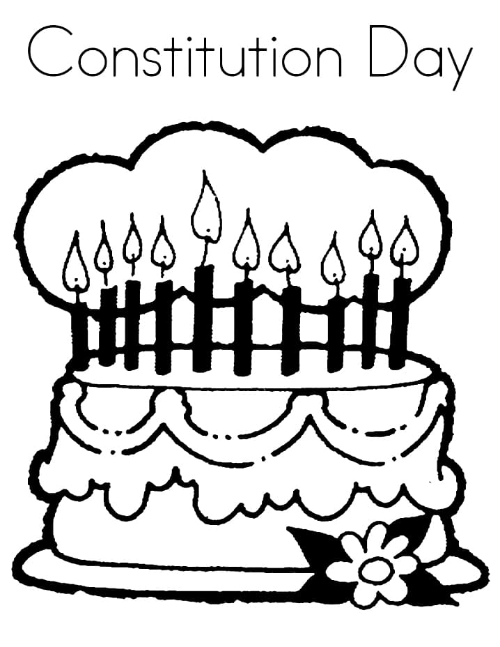 Constitution Day 4 Coloring Page