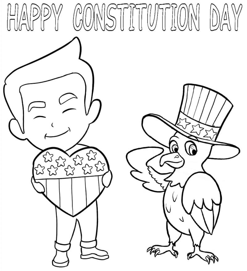 Constitution Day 6 Coloring Page