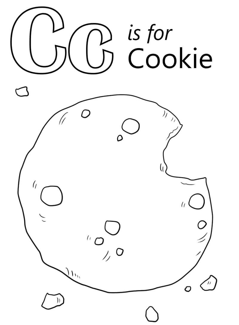 Cookie Letter C