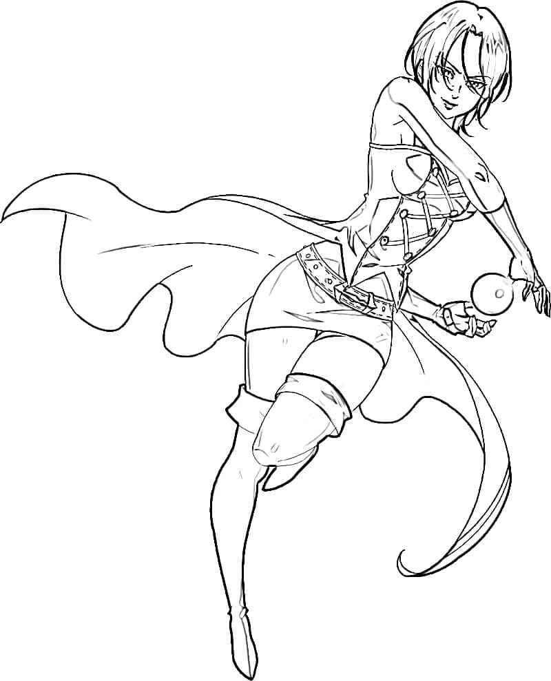 Cool Merlin Coloring Page