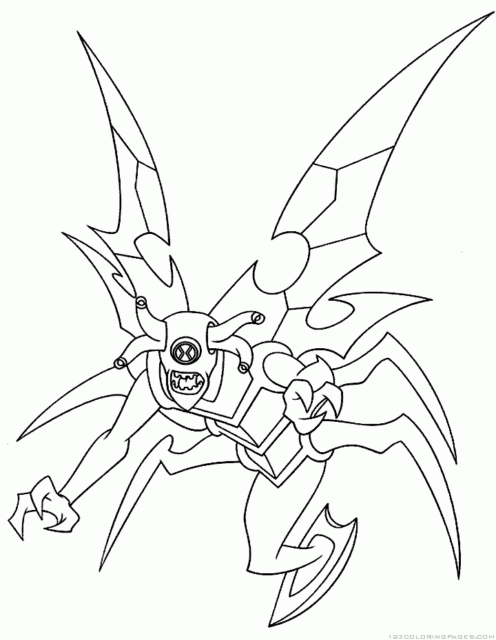 Cool Stinkfly Coloring Page