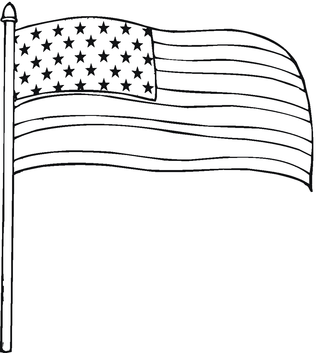 Country American Flag